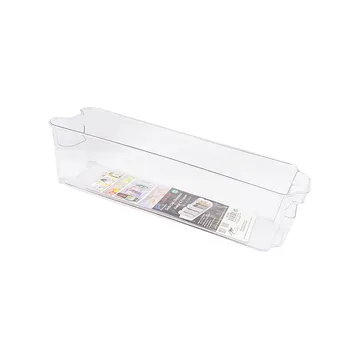 Plastic Storage Bin Clear 37x11x10cm 