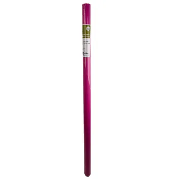 1.22x30.5m Plastic Table Cover-Hot Pink