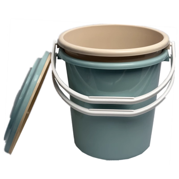 Plastic Water Bucket With Lid 12L Dia30x28.5cm