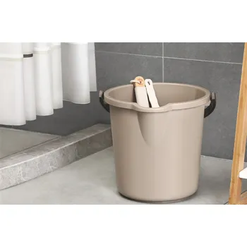 Plastic Water Bucket With Spout 10L Dia29x28cm 