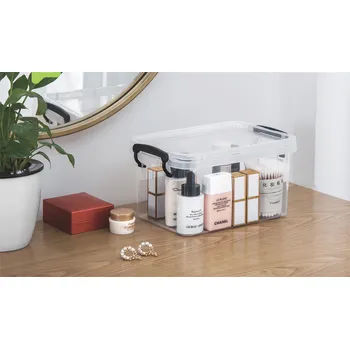 1.3L Medium Storage Box with lids 19x12.5x9.5cm 