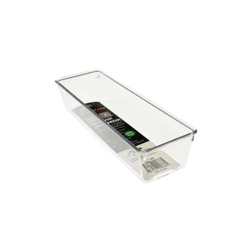 Plastic Drawer Organizer Transparent 25x8.5x5.5cm 