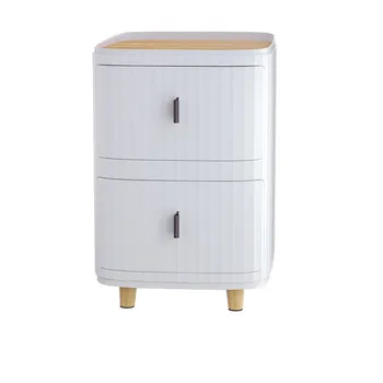 2 Layer Plastic Storage Drawer-White 30x40x45cm