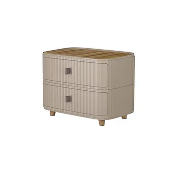 2 Layer Plastic Storage Drawer-Coffee 53x41x49.5cm