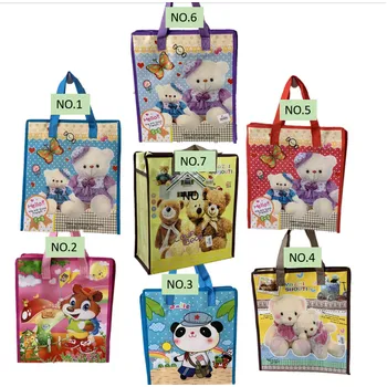 Printed Non-Woven Hand Bag  30x35x14cm